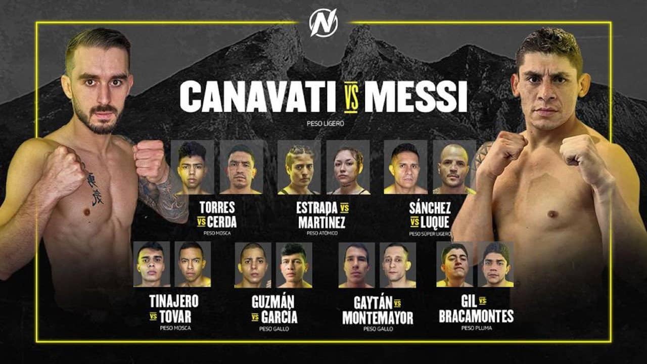 Naciones MMA 15: Monterrey backdrop