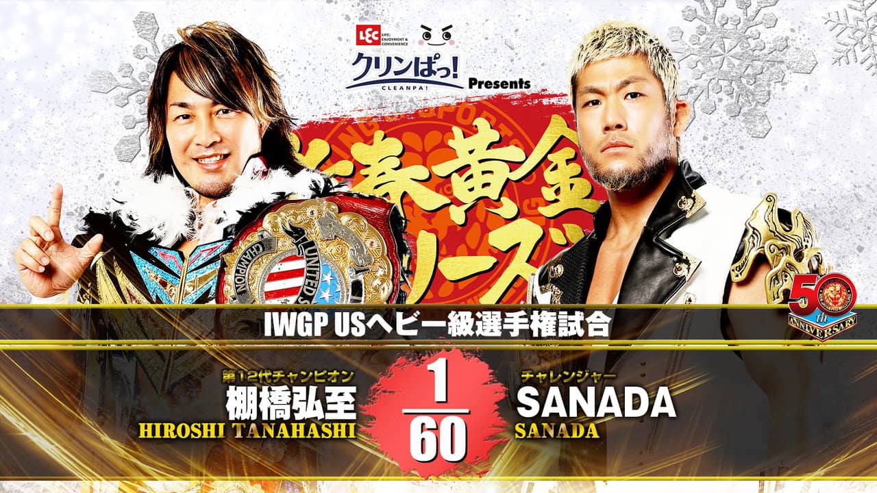 NJPW New Years Golden Series 2022 - Day 14 backdrop