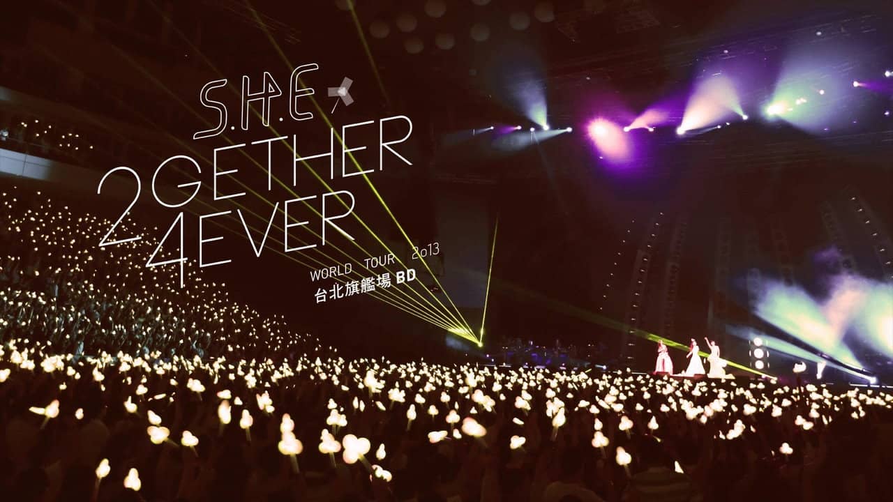 S.H.E 2gether 4ever Live Concert backdrop