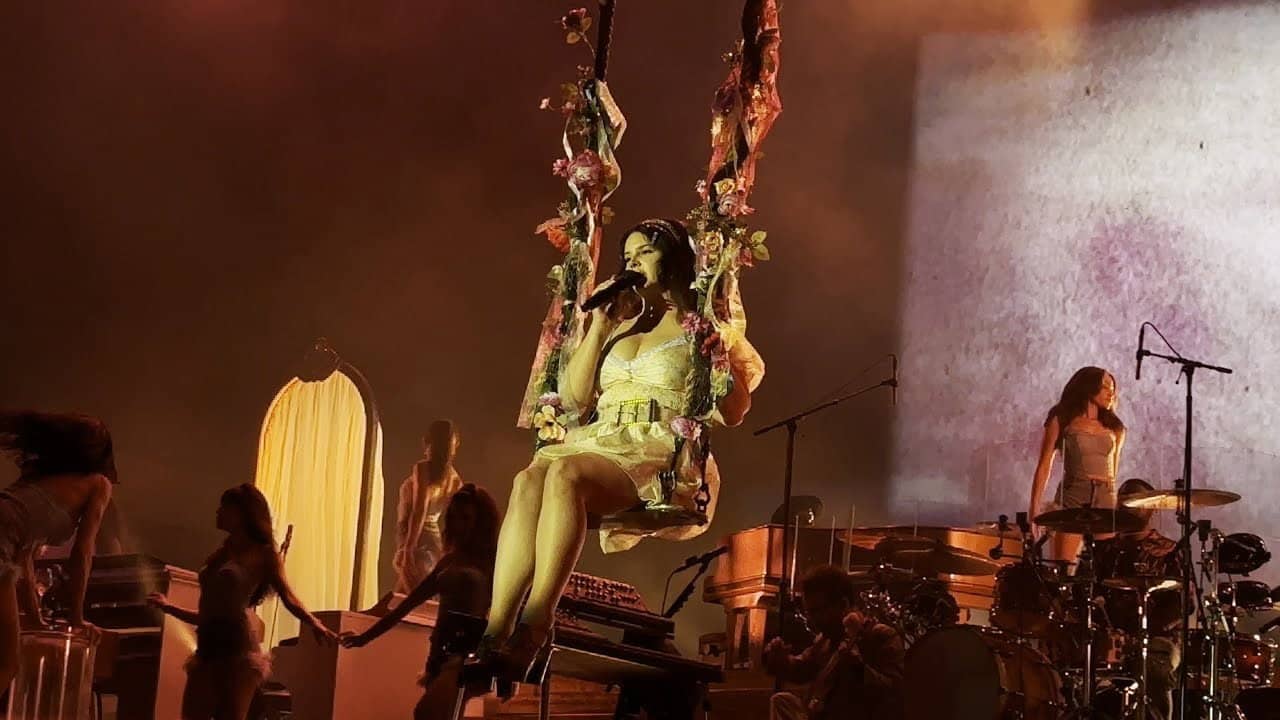 Lana Del Rey - Lucca 2023 backdrop