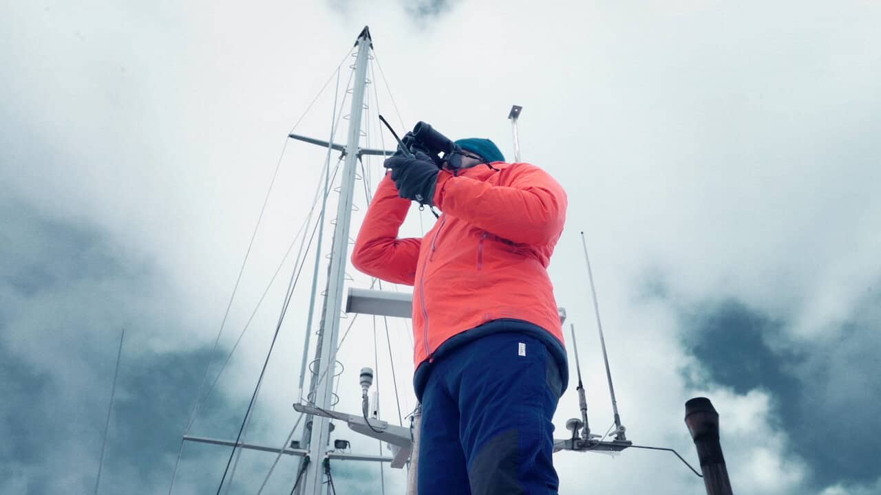 Observations at 65° South backdrop