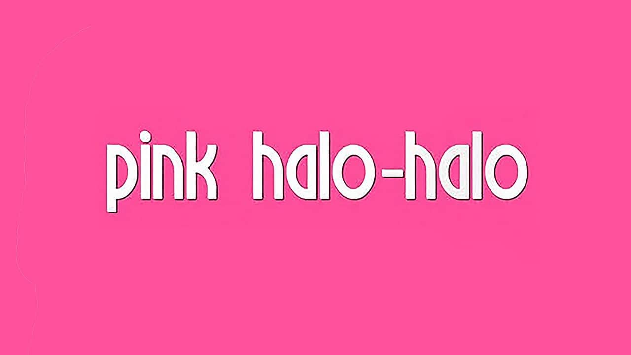 Pink Halo-Halo backdrop