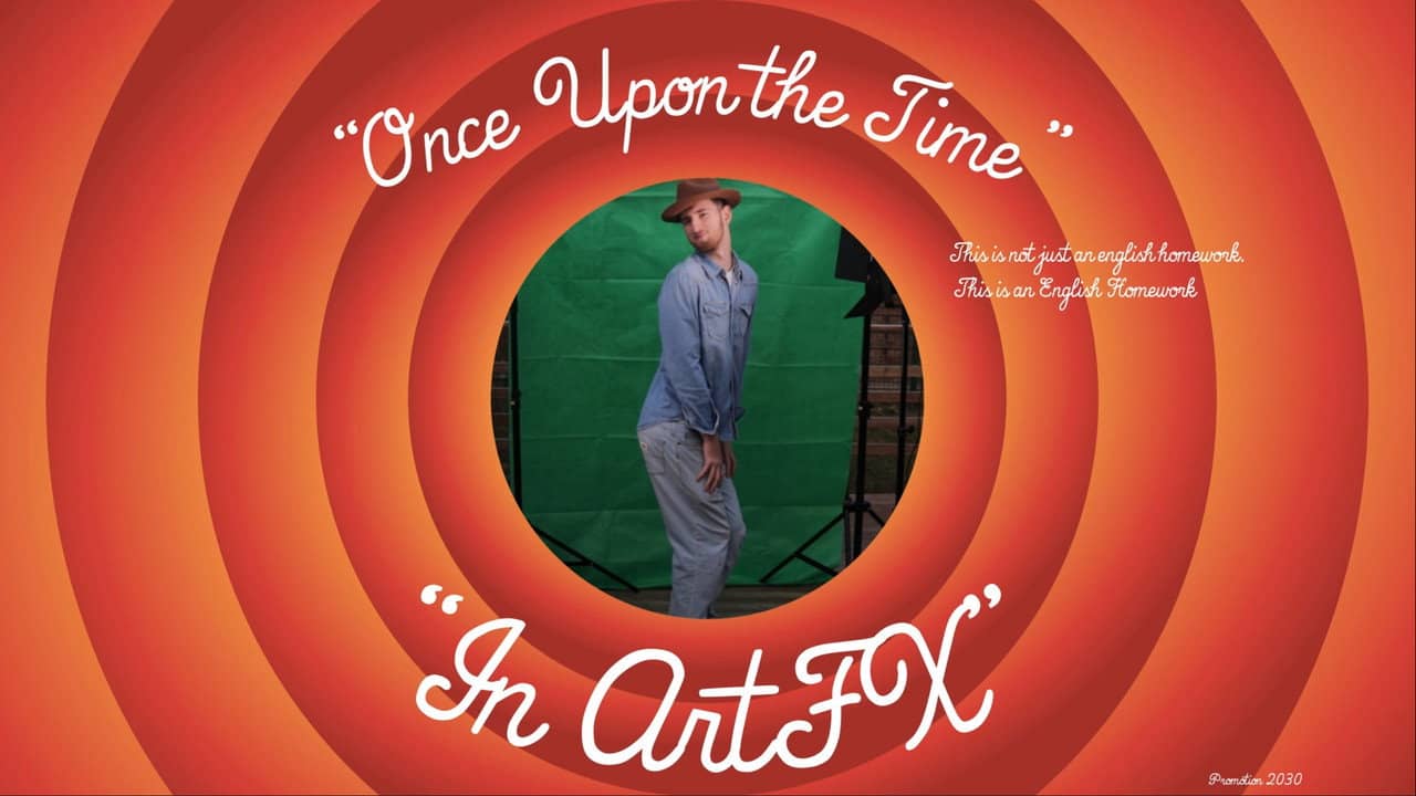 Once Upon a Time In ARTFX backdrop