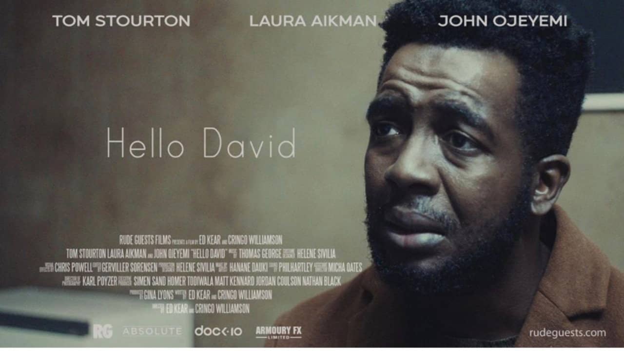 Hello David backdrop