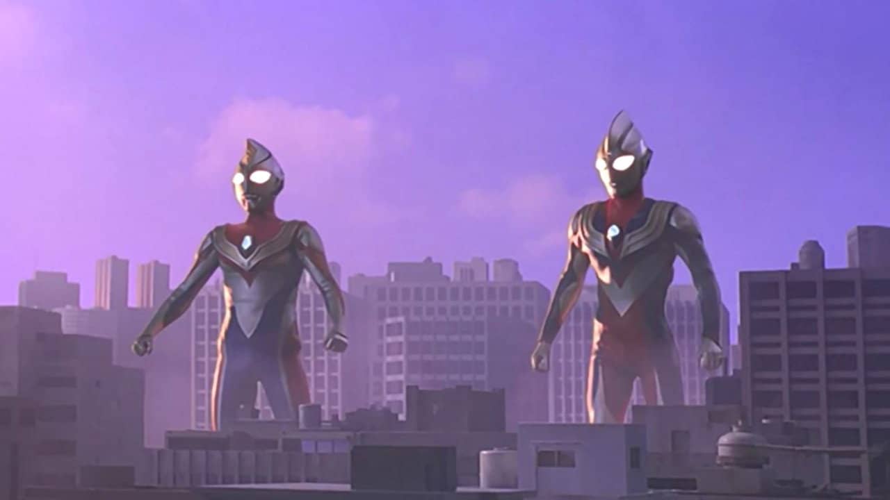 Ultraman Tiga & Ultraman Dyna: Warriors of the Star of Light backdrop