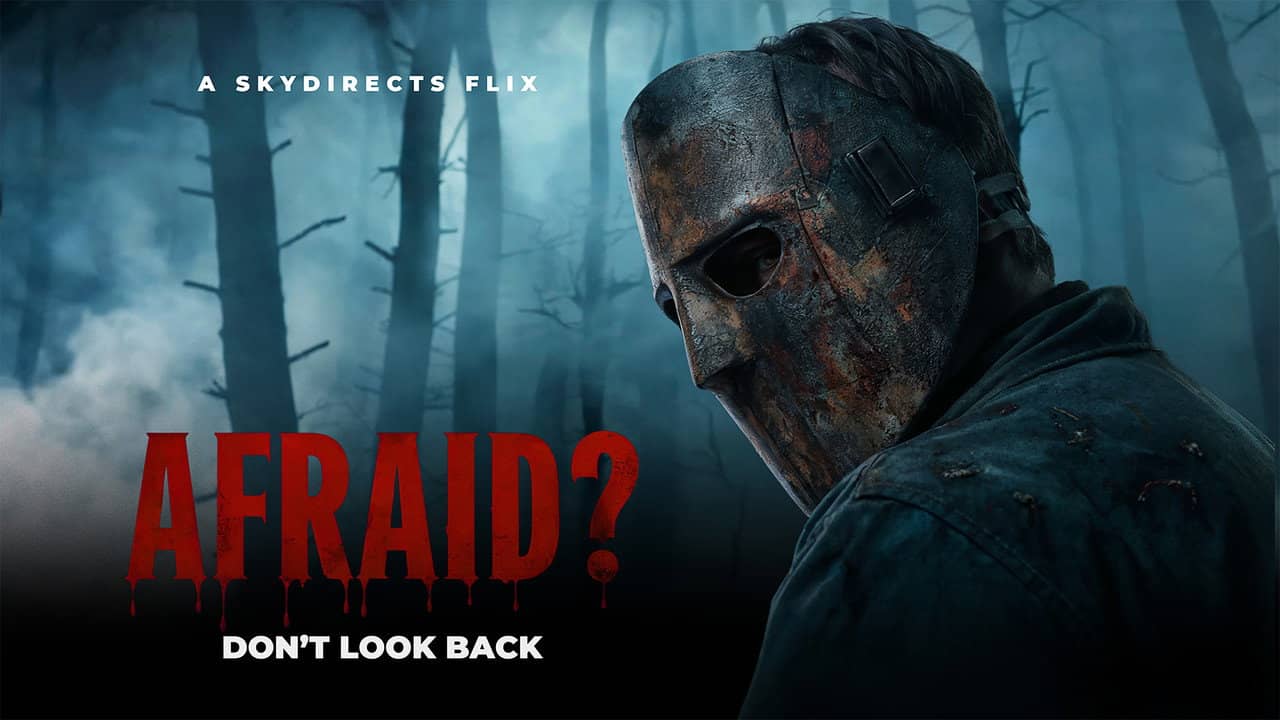 Afraid? backdrop