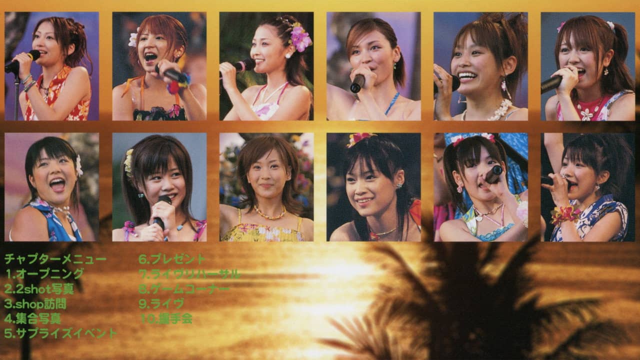 Hawaii FC Tour 2004 ~Morning Musume.~ backdrop