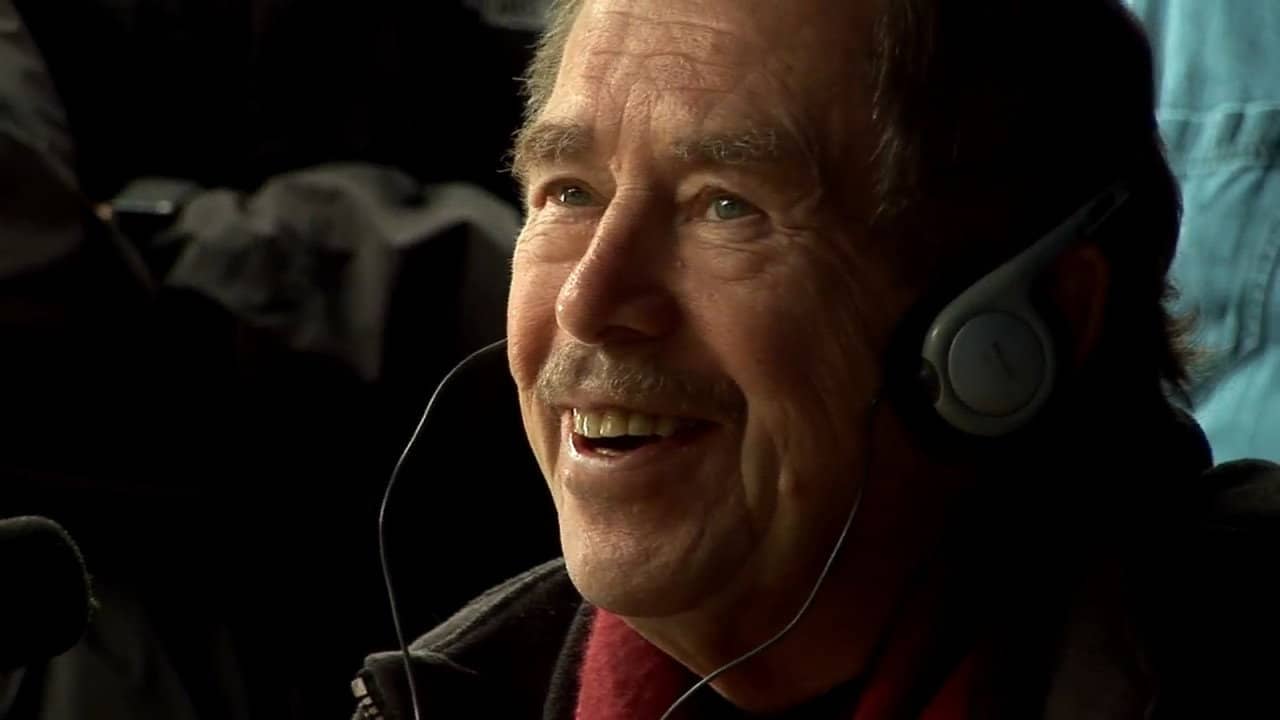Havel Speaking, Can You Hear Me? backdrop