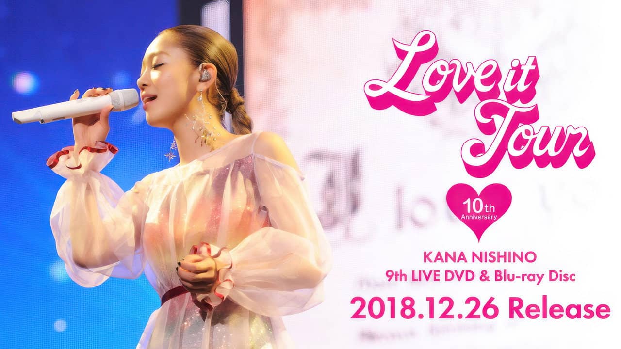 LOVE it Tour 〜10th Anniversary〜2018 backdrop