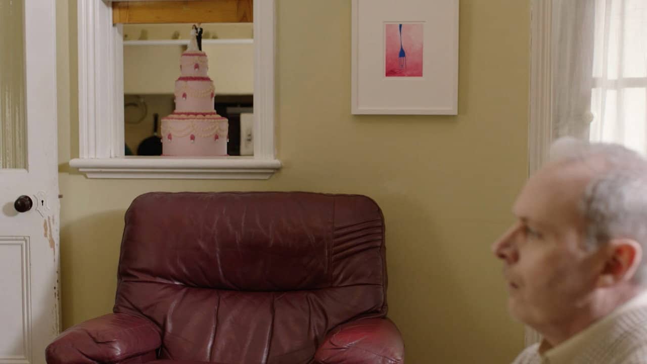 Ruby and Tom Take a Cake to a Wedding backdrop