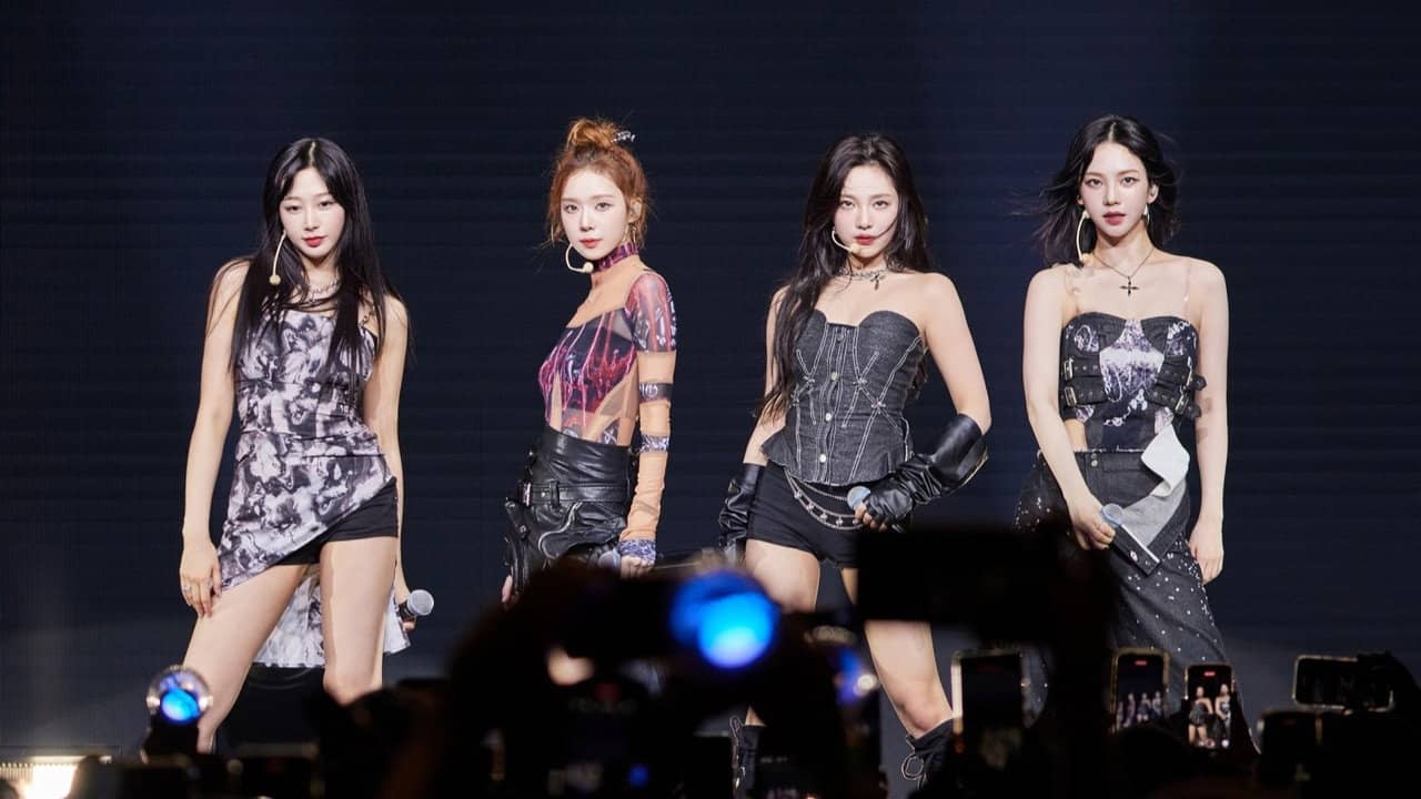 aespa LIVE TOUR 2023 ‘SYNK:HYPER LINE’ in JAPAN -Special Edition- backdrop