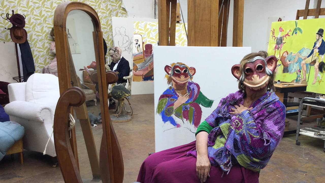 Paula Rego: Secrets & Stories backdrop
