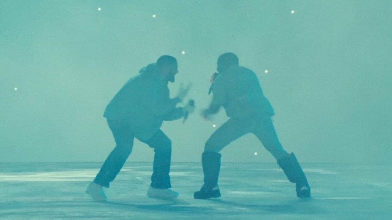 Kanye with Special Guest Drake: Free Larry Hoover Benefit Concert backdrop