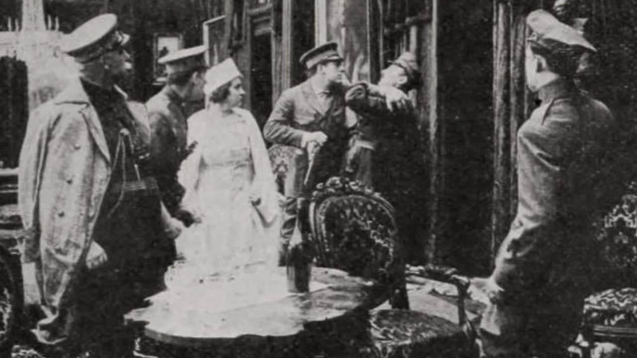 The Rights of Man: A Story of War's Red Blotch backdrop