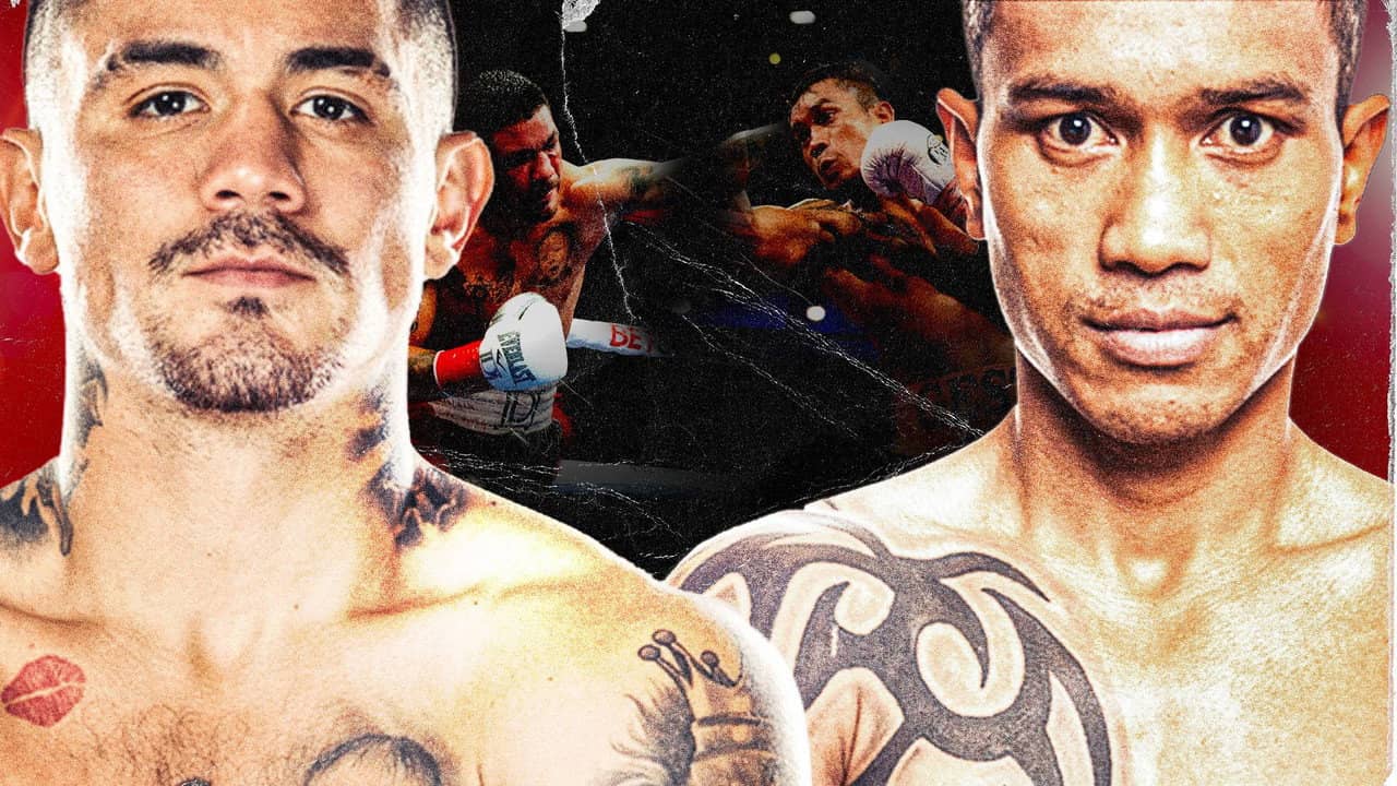 Joseph Diaz Jr vs. Mercito Gesta backdrop