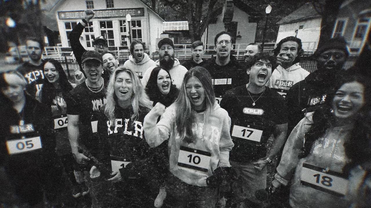We Trapped 20 YouTubers in a Haunted City backdrop