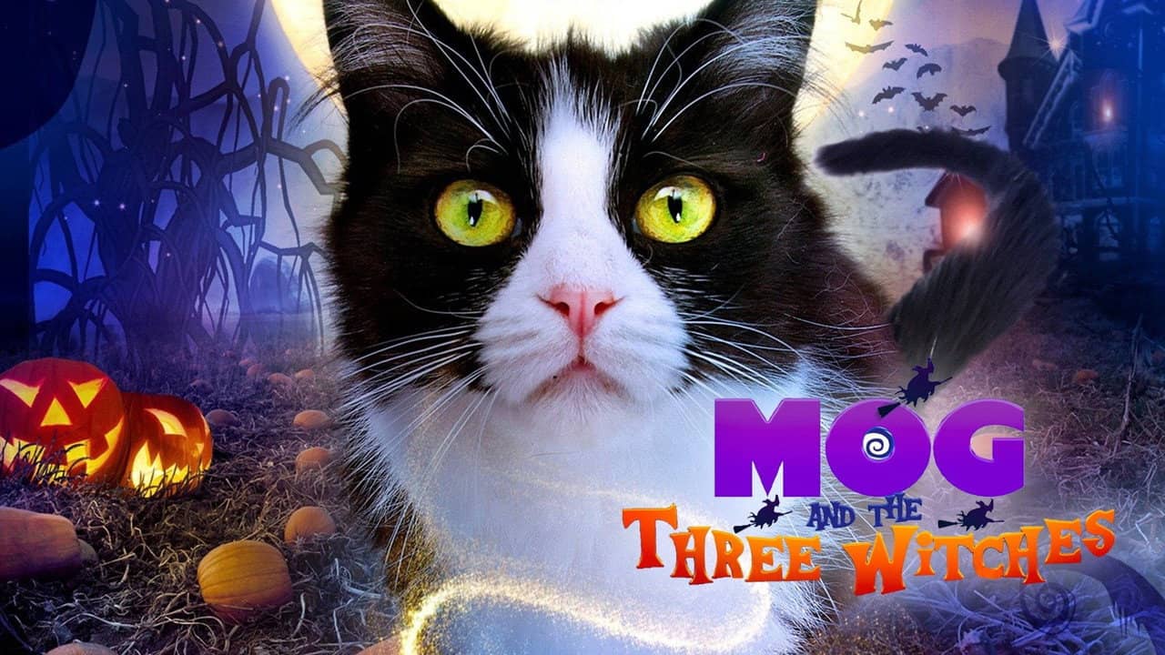 Moo Moo and the Three Witches backdrop