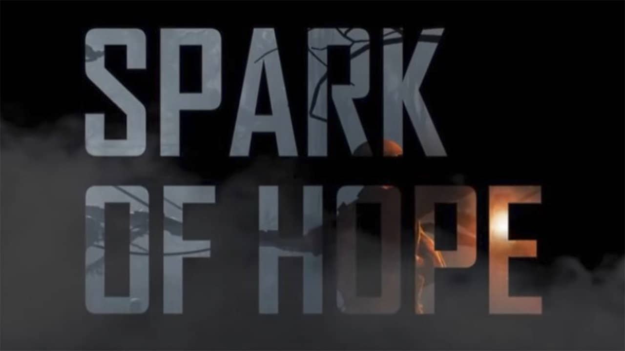 Spark of hope backdrop