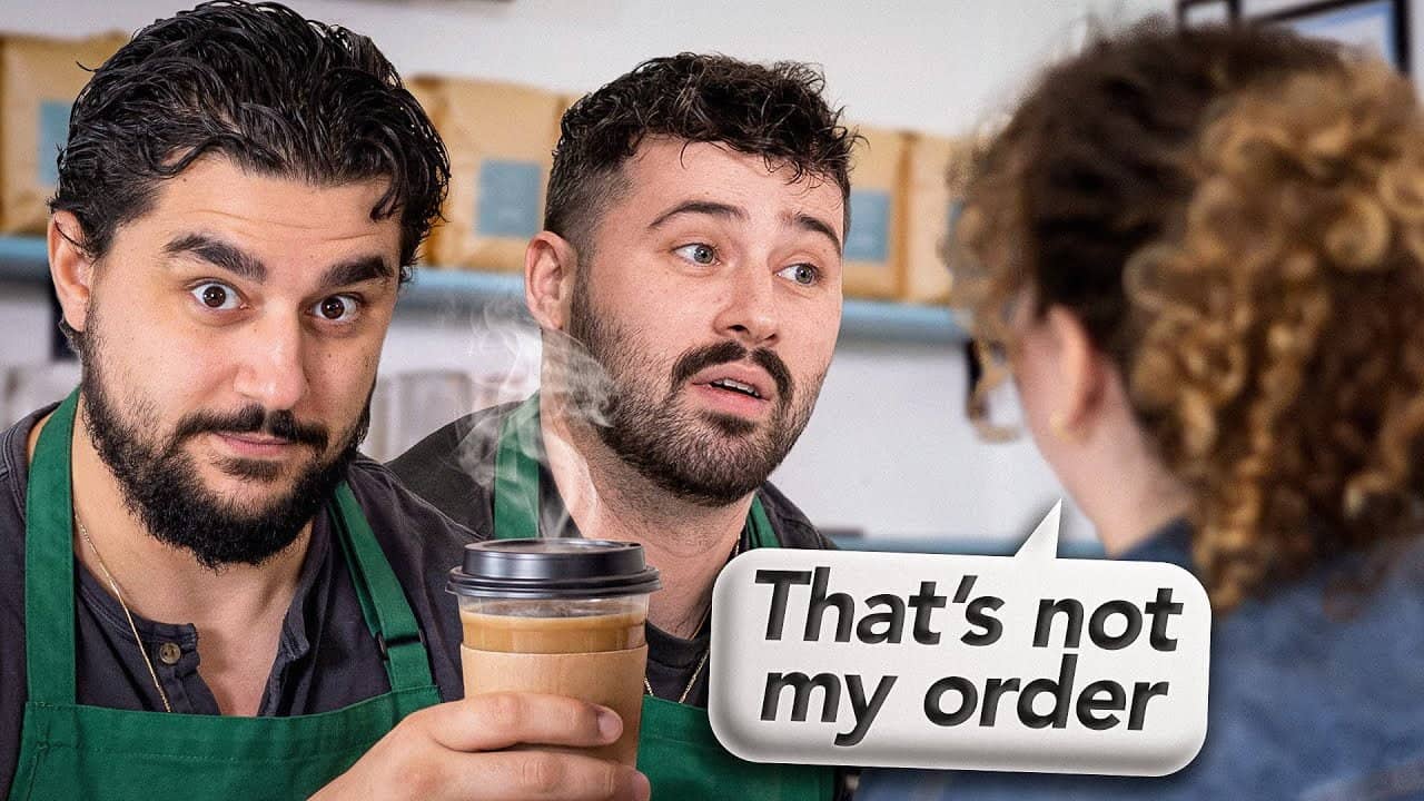 We Tried Being Baristas For A Day! backdrop