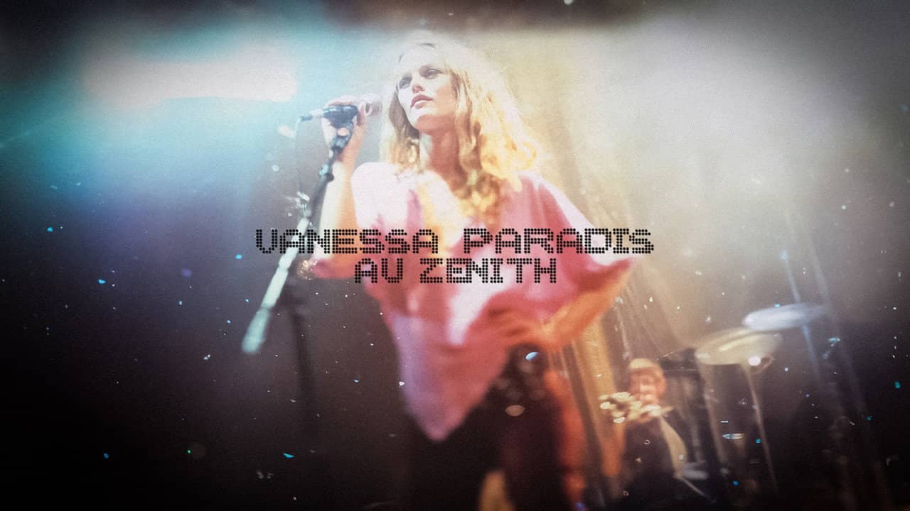 Vanessa Paradis au Zénith backdrop