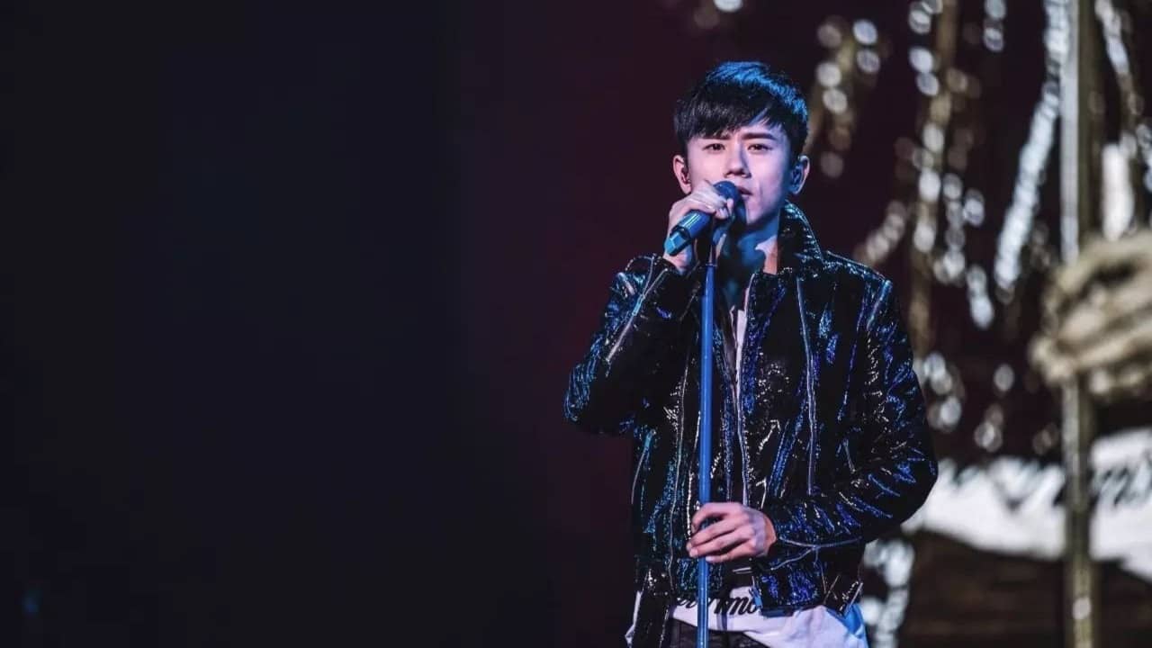 张杰“Just for Star”洛杉矶演唱会 backdrop