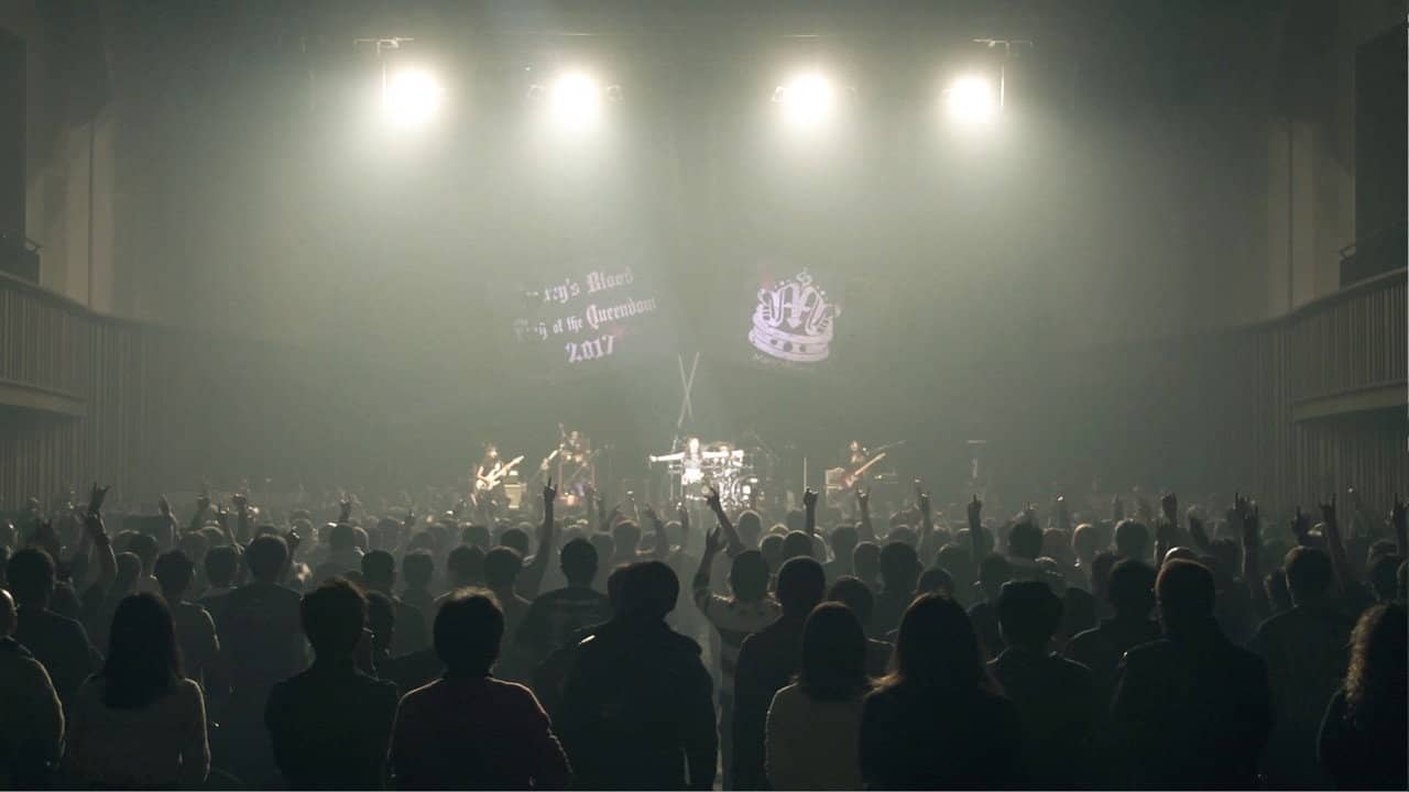 Mary's Blood LIVE at INTERCITY HALL ~Flag of the Queendom~ backdrop