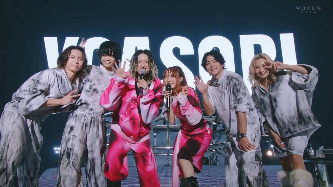 YOASOBI HALL TOUR 2025 WANDARA backdrop