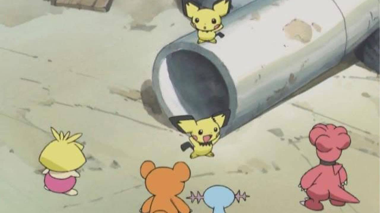 Pichu Bros. in Party Panic backdrop