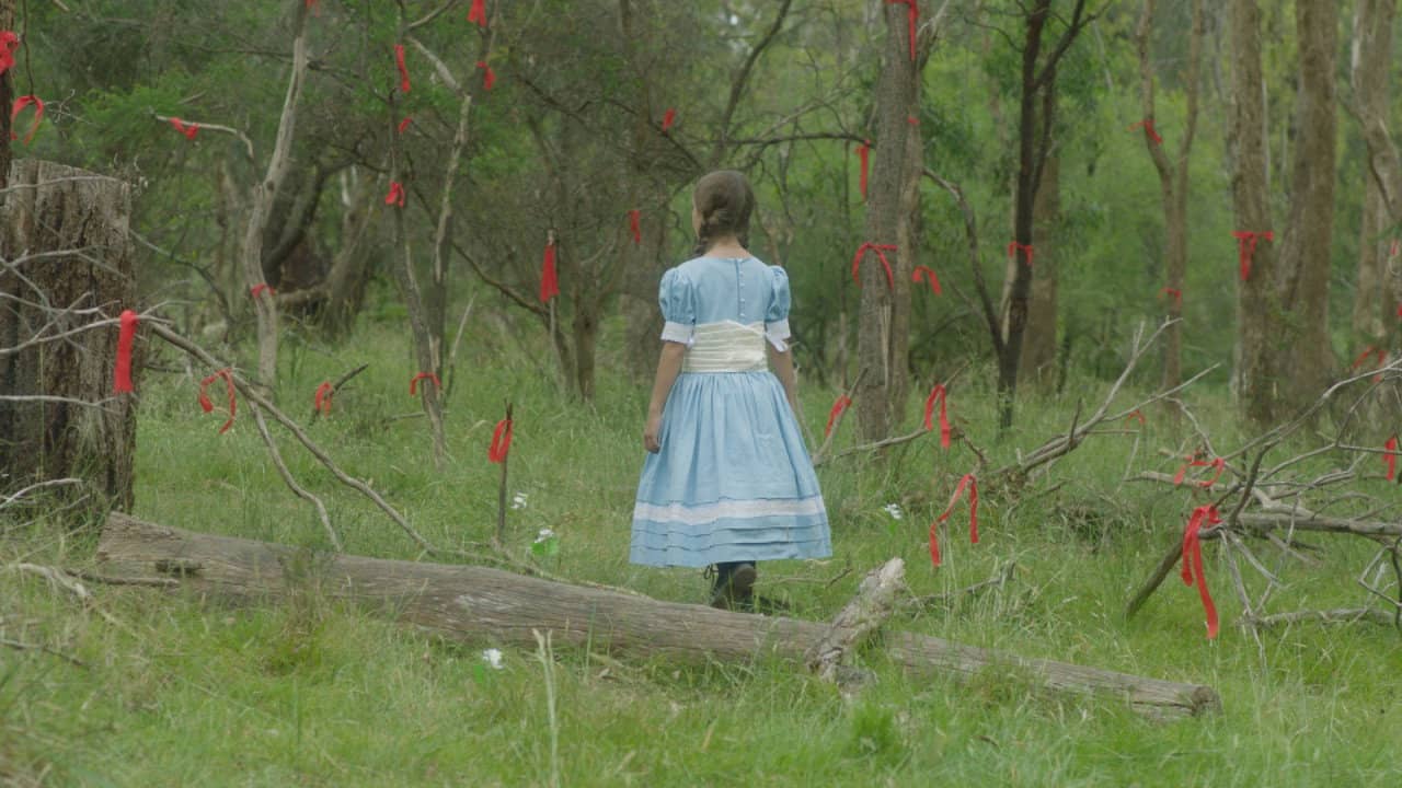 Following the Ribbon Trail backdrop