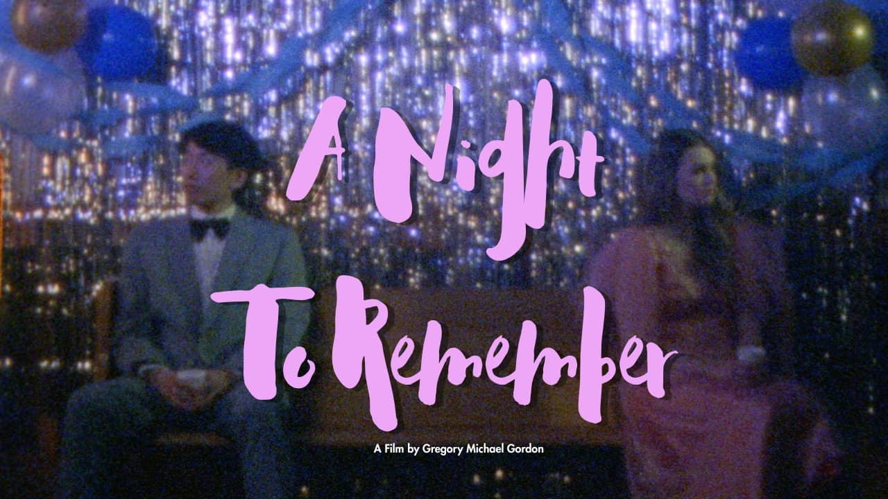 A Night to Remember backdrop