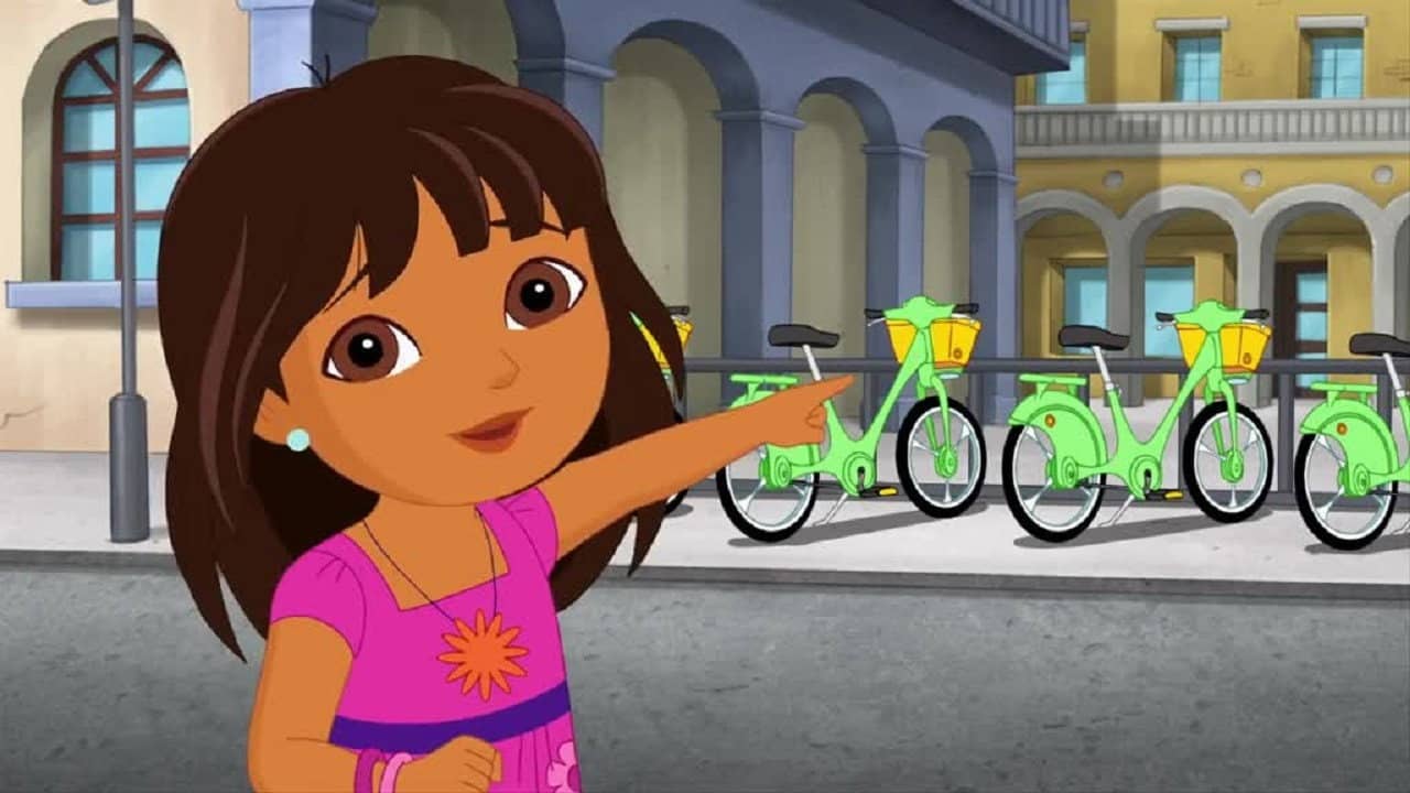 Dora's Explorer Girls: Our First Concert backdrop
