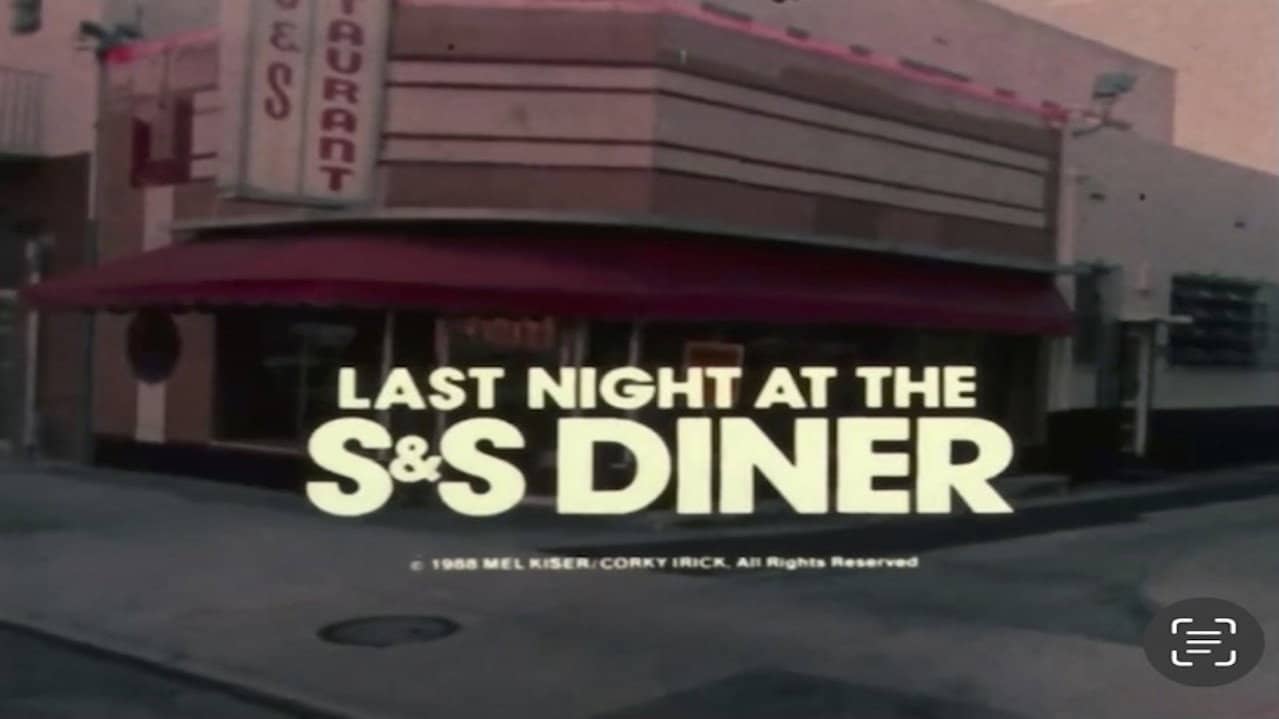 Last Night at the S&S Diner backdrop