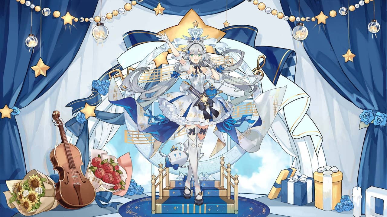 洛天依10周年生日音乐会 backdrop