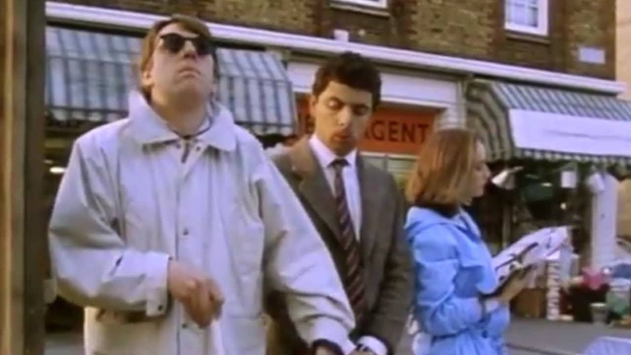 Mr. Bean: The Bus Stop backdrop