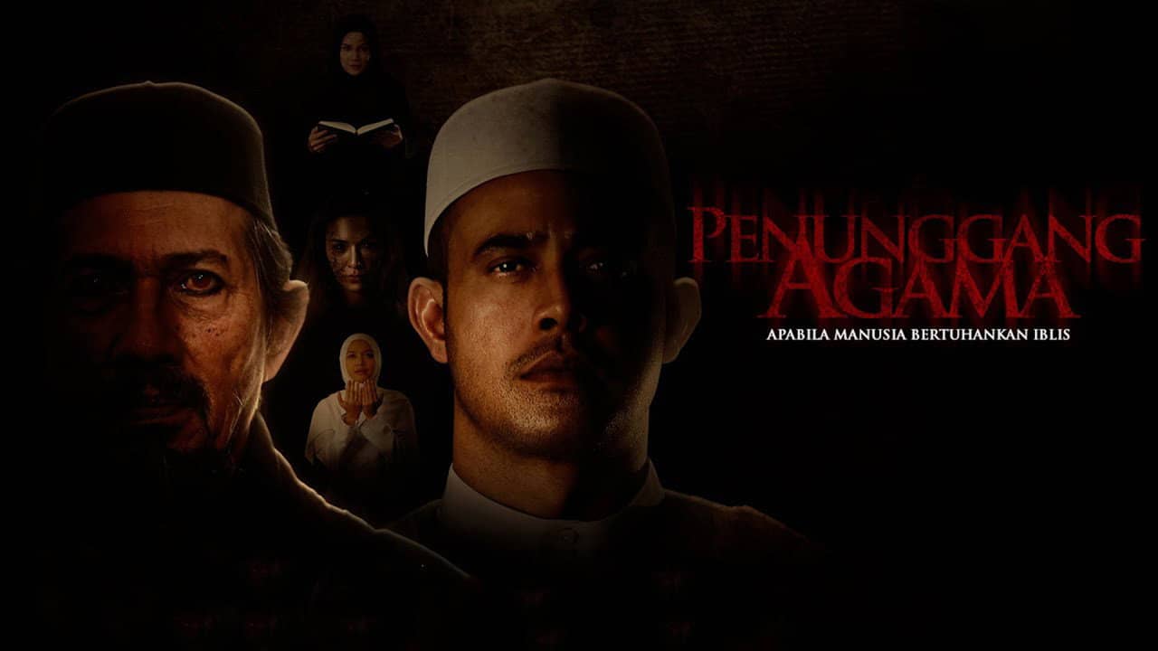Penunggang Agama backdrop