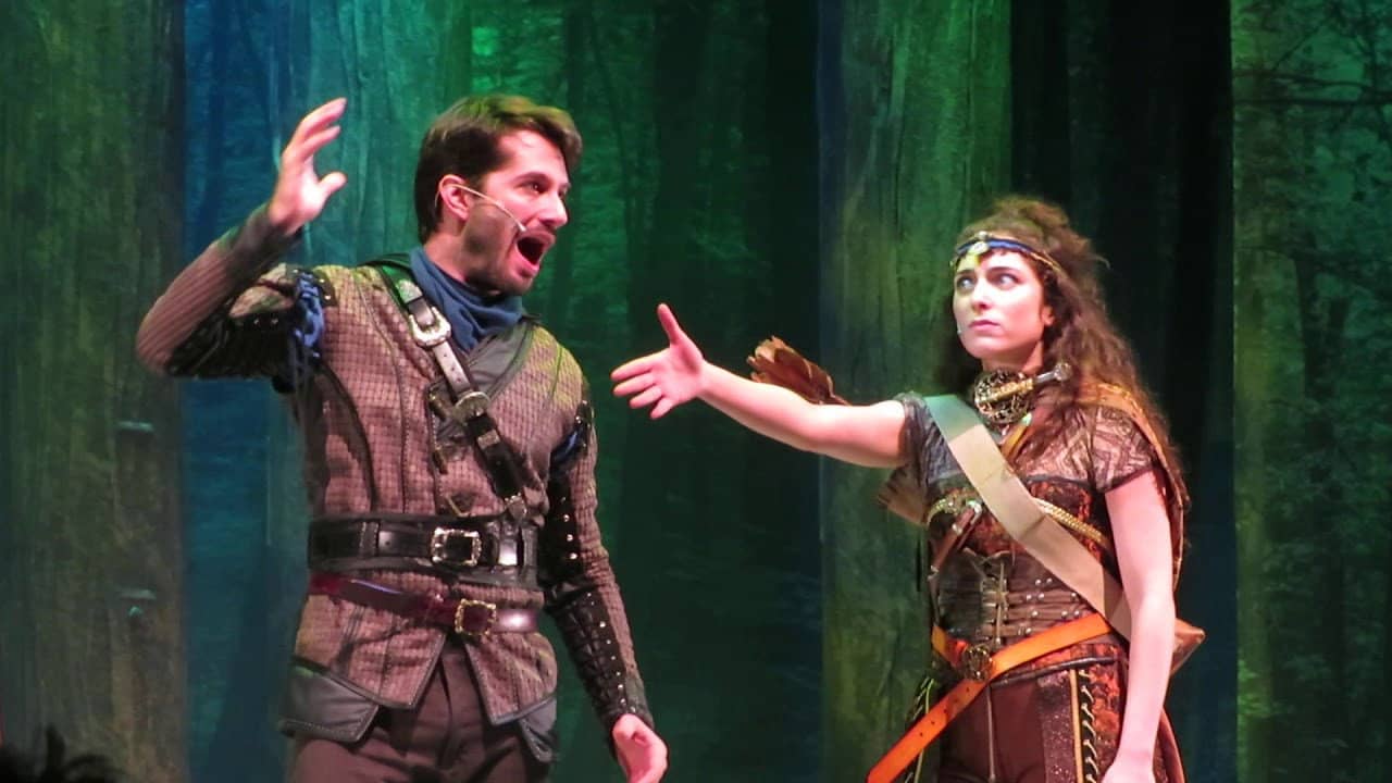 Robin Hood and the Justice Fighters The Musical backdrop