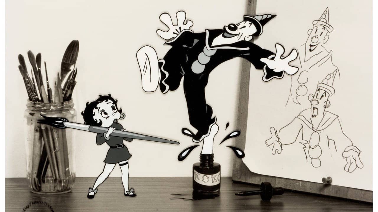 Out of the Inkwell: The Fleischer Story backdrop