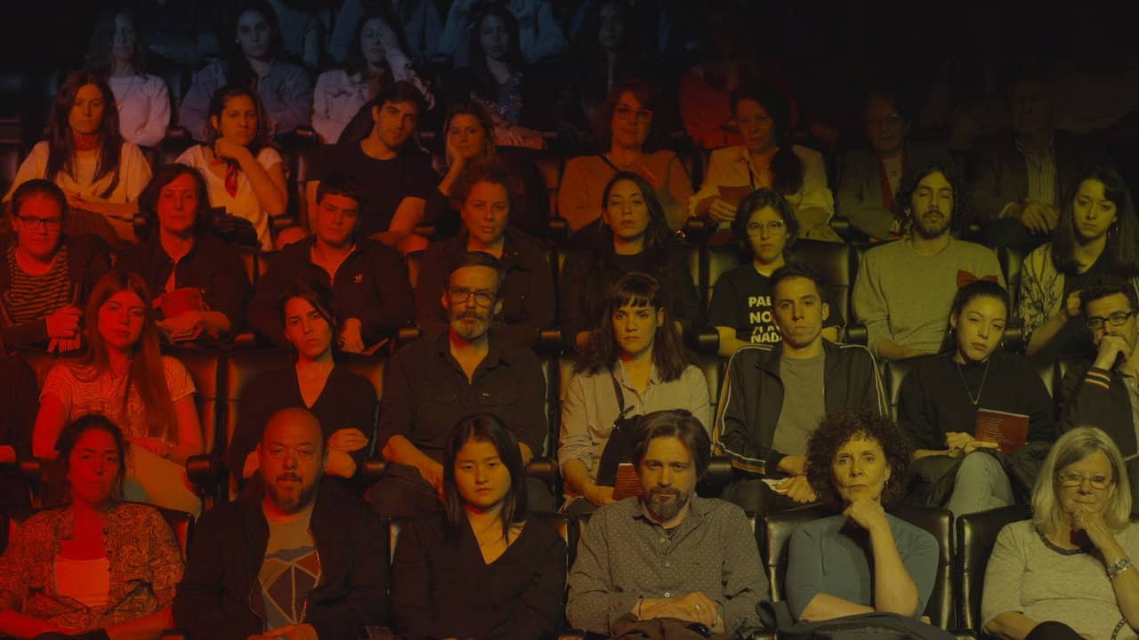 El público backdrop