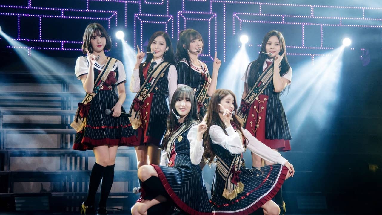 2018 GFRIEND FIRST CONCERT Season of GFRIEND backdrop