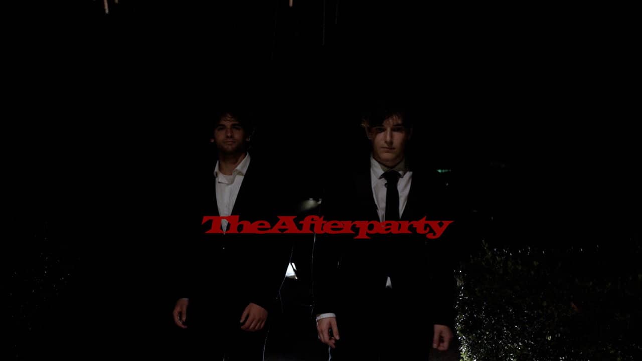 The Afterparty backdrop