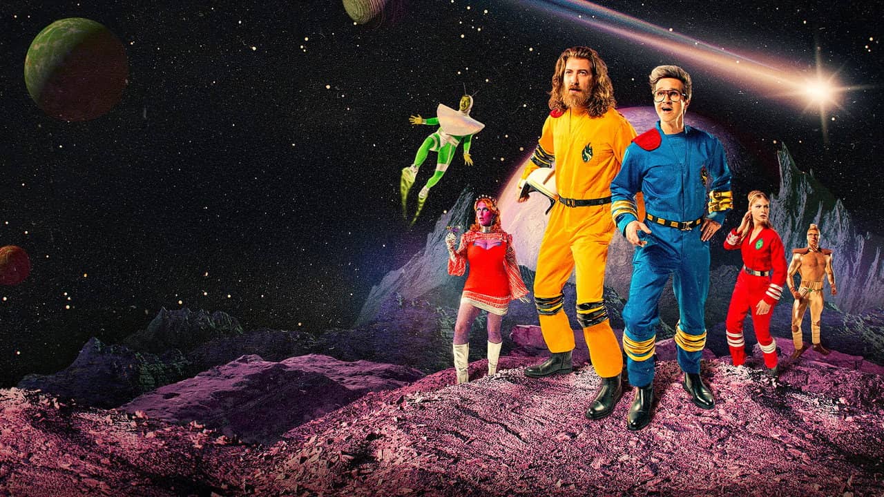 Good Mythical Evening: Sloshed in Space backdrop