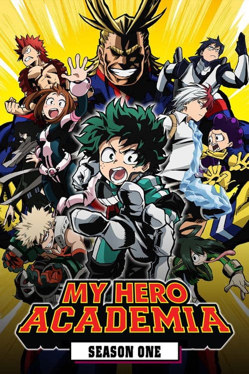 My Hero Academia Season 1 poster
