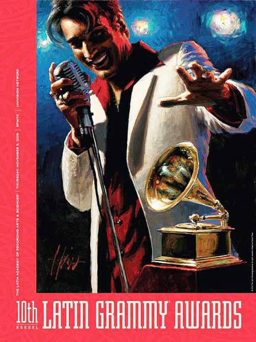 Latin Grammy Awards 10th poster