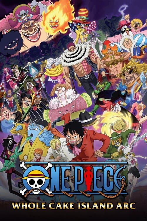 One Piece Whole Cake Island poster
