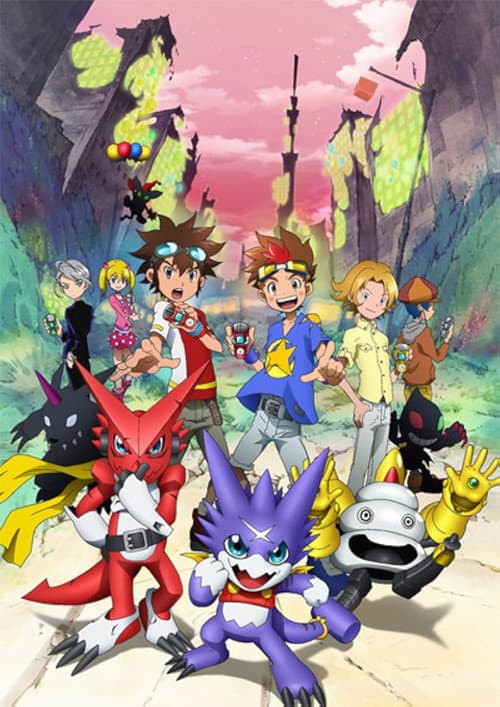 Digimon Fusion The Young Hunters Who Leapt Through Time poster