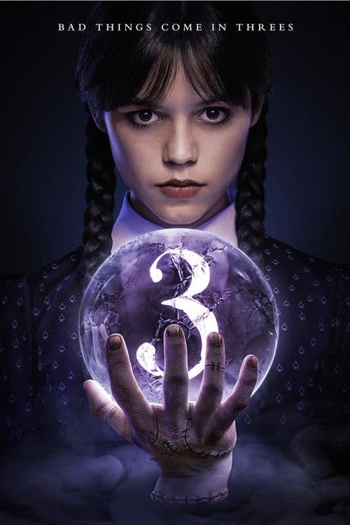 Wednesday Season 3 poster