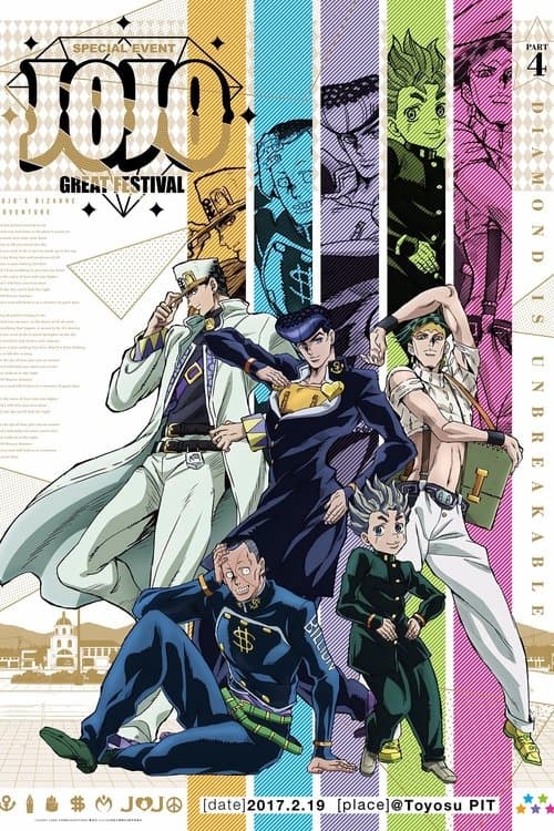 JoJo's Bizarre Adventure Diamond Is Unbreakable poster