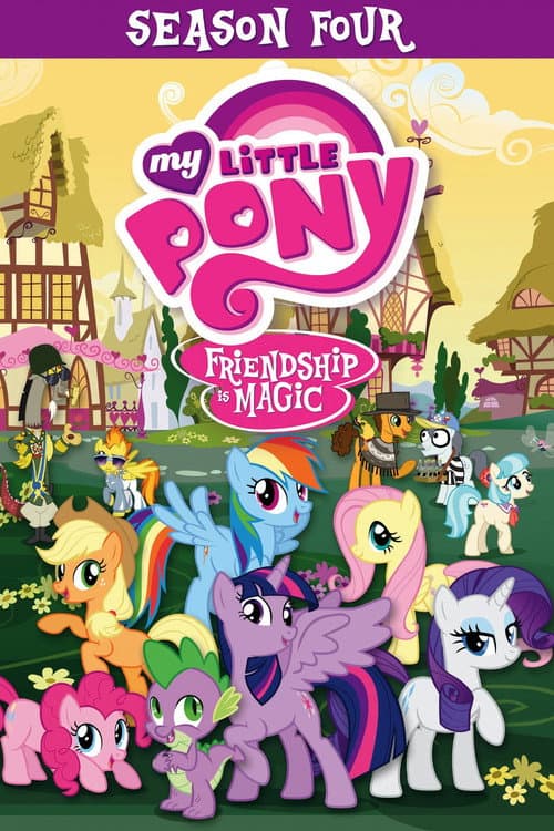 My Little Pony: Friendship Is Magic Season 4 poster