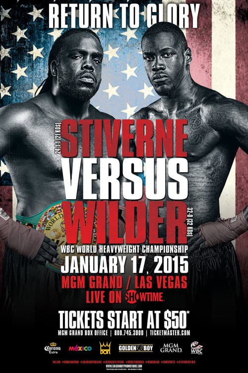 All Access Stiverne vs. Wilder poster