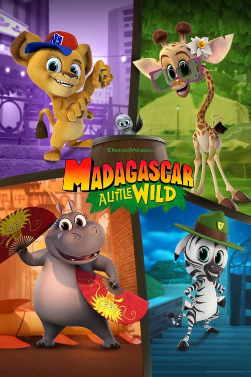 Madagascar: A Little Wild Season 4 poster